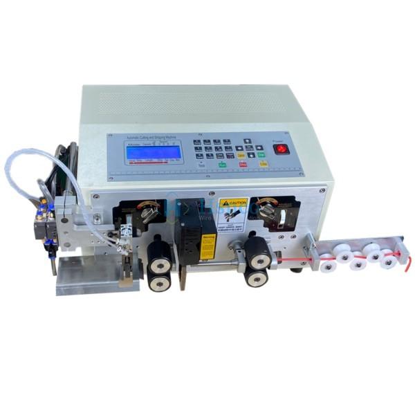 Máy cắt và tuốt dây điện tự động HS-BX12 có tay kẹp (Gripper)